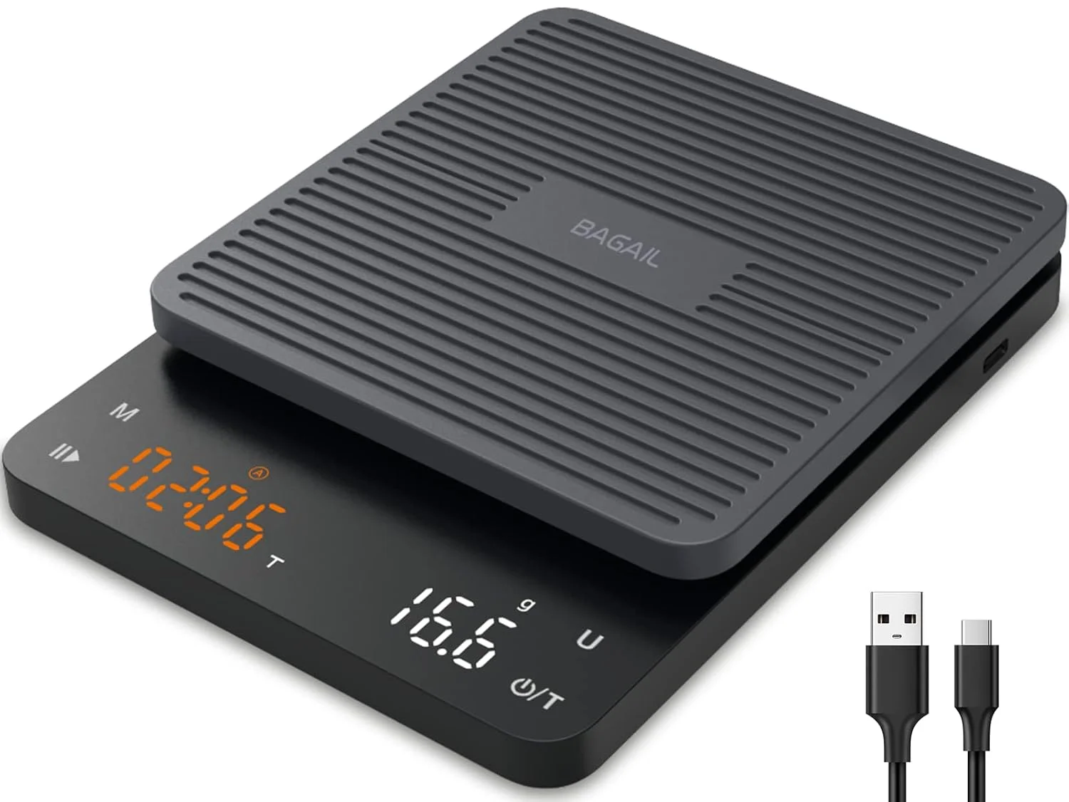 Smart Digital Kitchen Scale with Nutritional Data