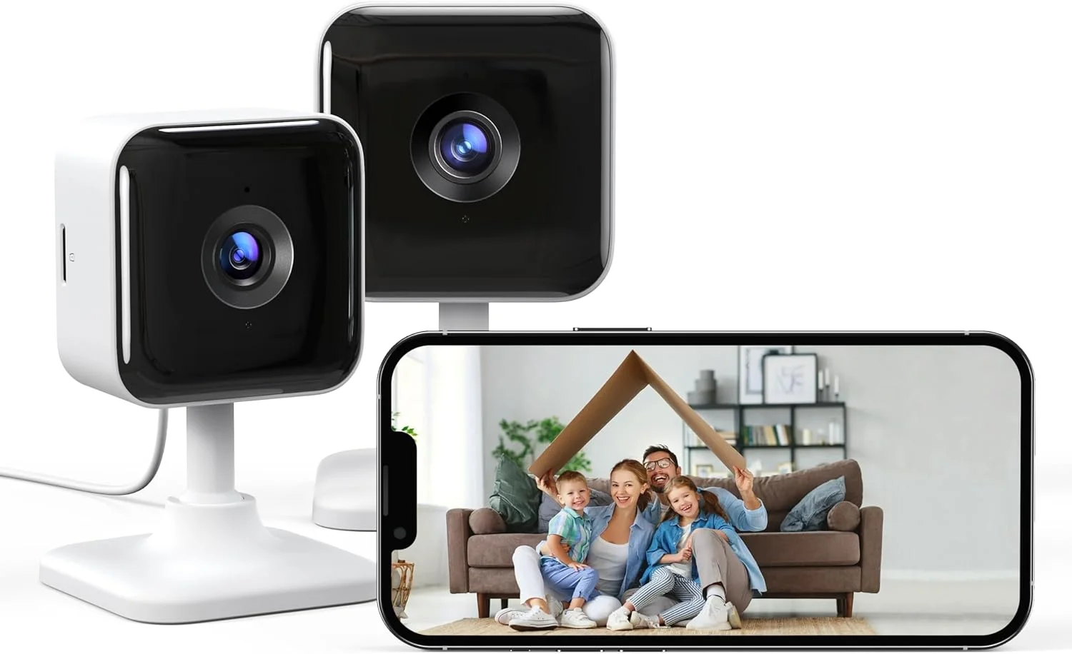 Wireless Indoor Security Camera 1080p Night Vision