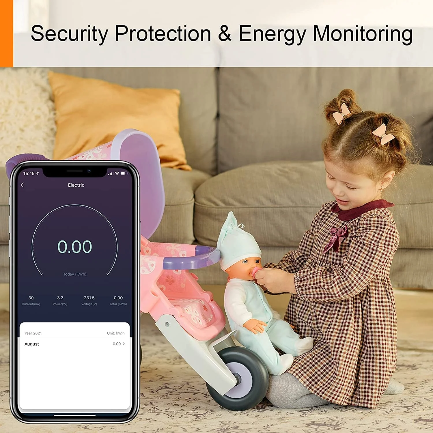 Smart Wi-Fi Plug with Energy Monitoring - 4 Pack - Image 5