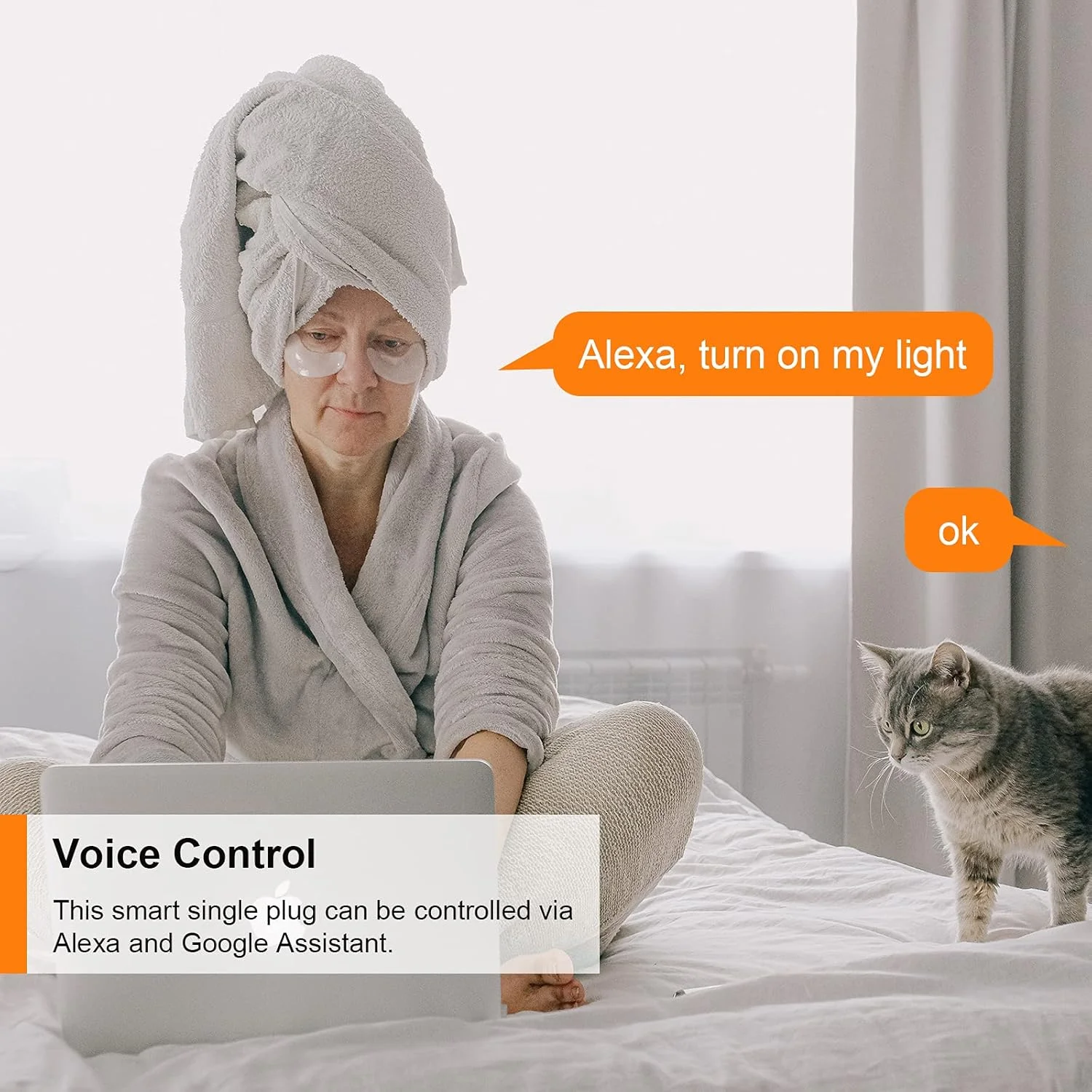 Smart Wi-Fi Plug with Energy Monitoring - 4 Pack - Image 4