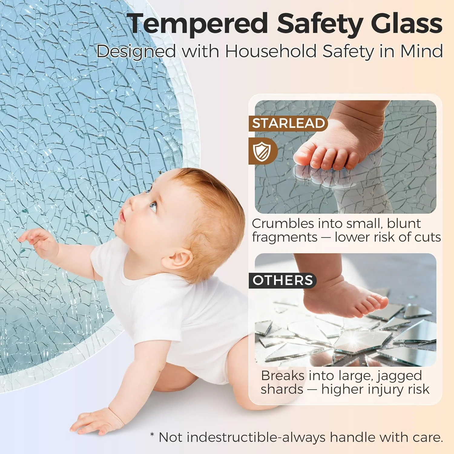 LED Anti-Fog Bathroom Mirror with Touch Dimmer 3 Modes - Image 2